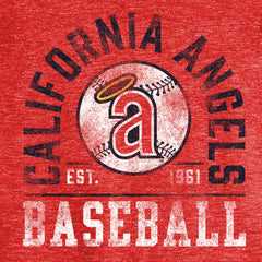 Los Angeles Angels Hometown Collection Curve T-Shirt - Red - MLB on Sale
