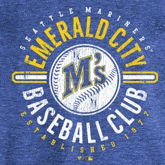 Seattle Mariners Hometown Collection Emerald City T-Shirt - Royal - MLB on Sale