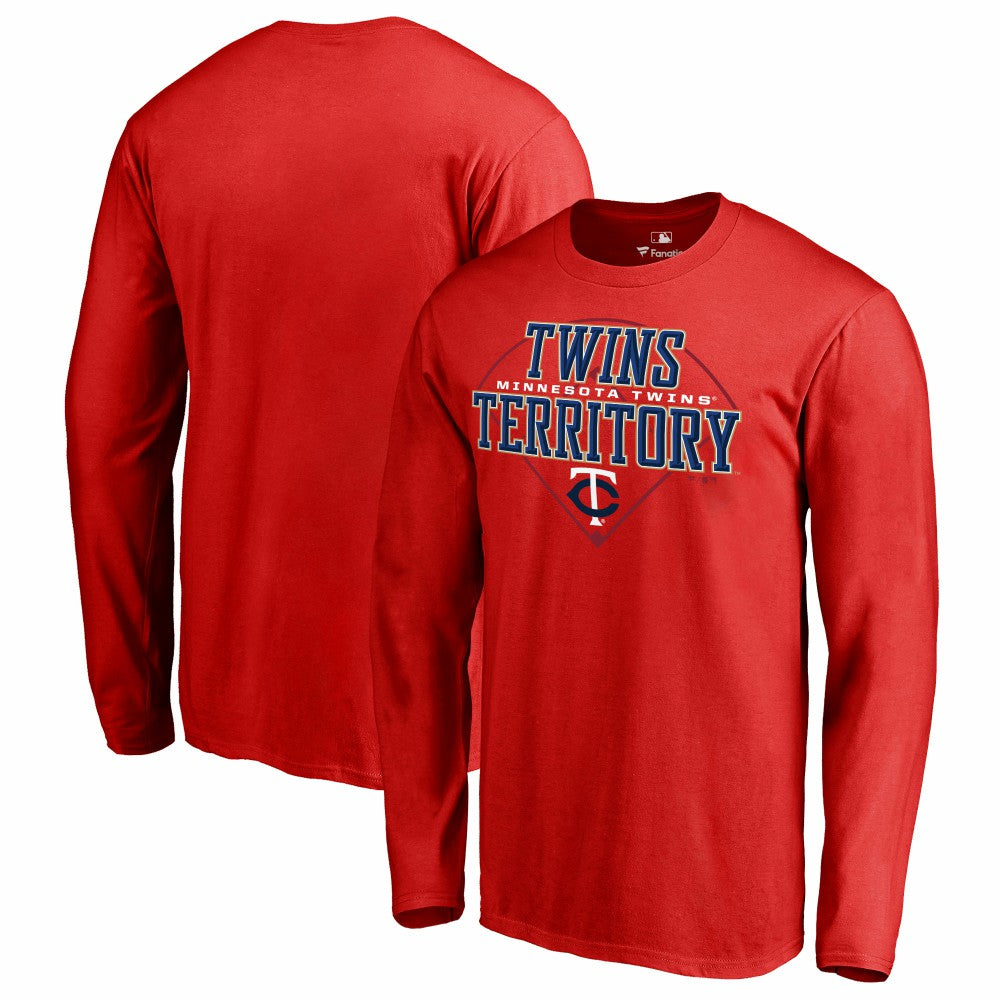Minnesota Twins Hometown Collection Twins Territory Long Sleeve T-Shirt - Red - MLB on Sale