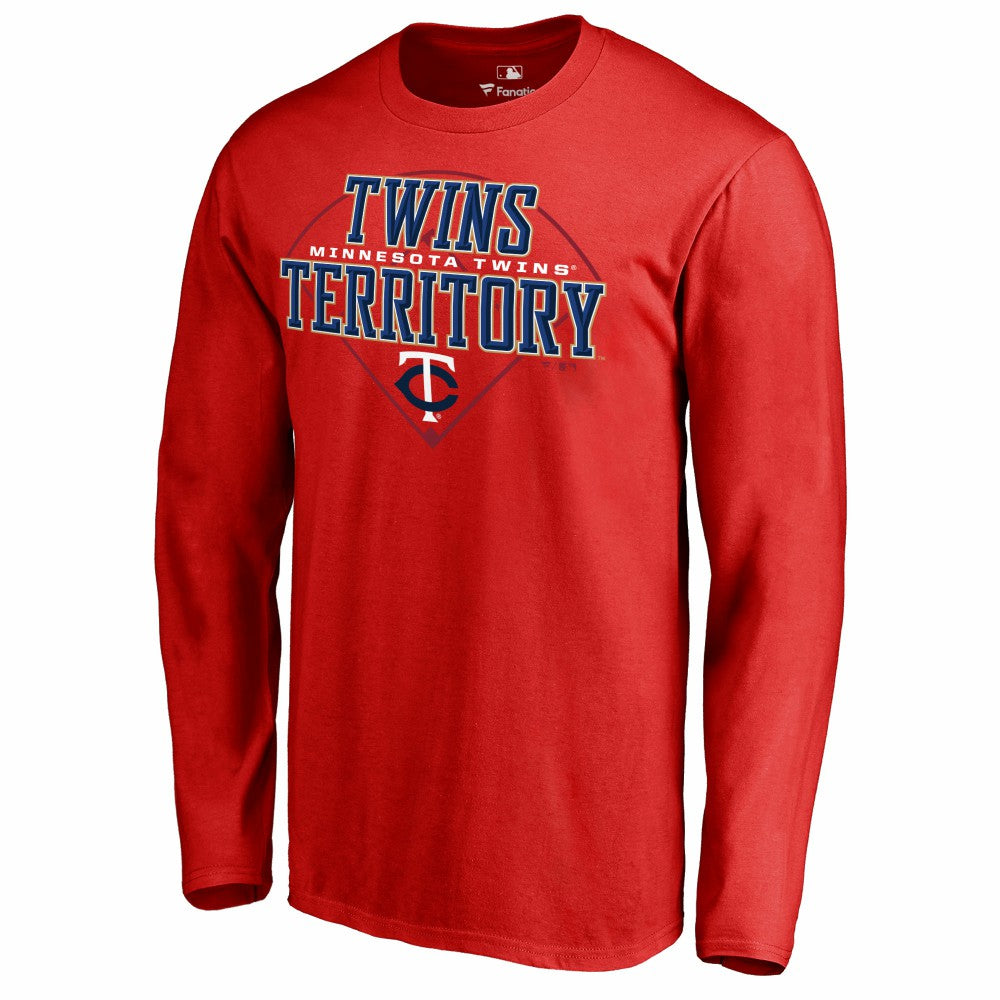 Minnesota Twins Hometown Collection Twins Territory Long Sleeve T-Shirt - Red - MLB on Sale