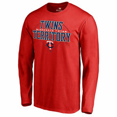 Minnesota Twins Hometown Collection Twins Territory Long Sleeve T-Shirt - Red - MLB on Sale