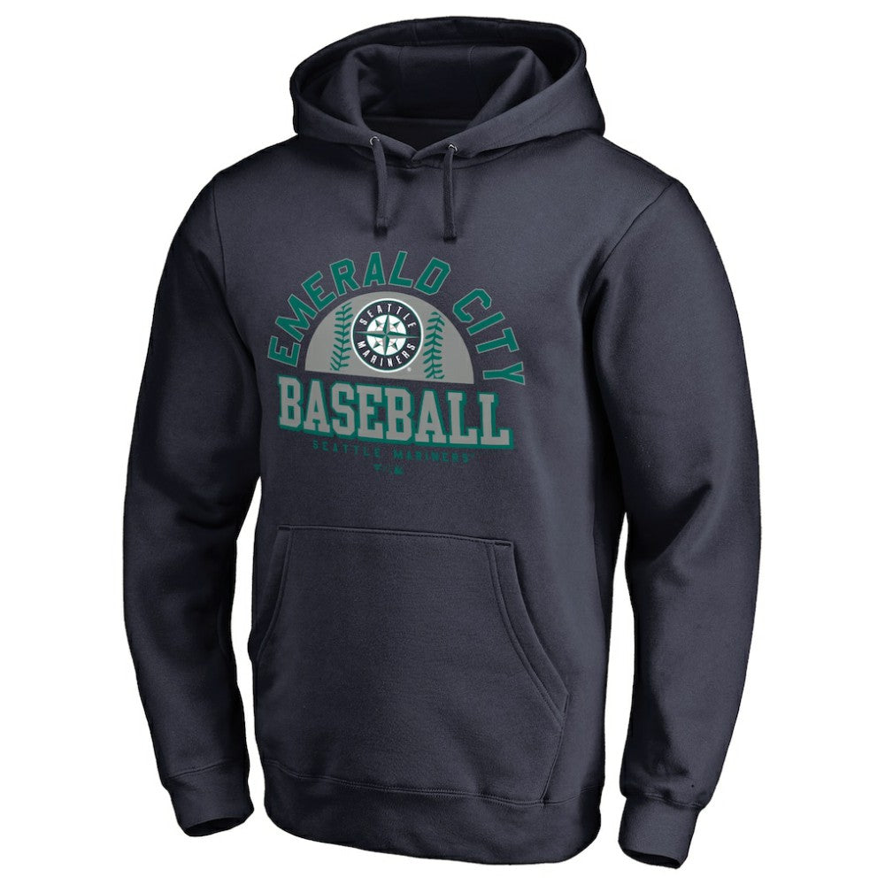 Seattle Mariners Hometown Collection Cascadia Pullover Hoodie - Navy - MLB Online