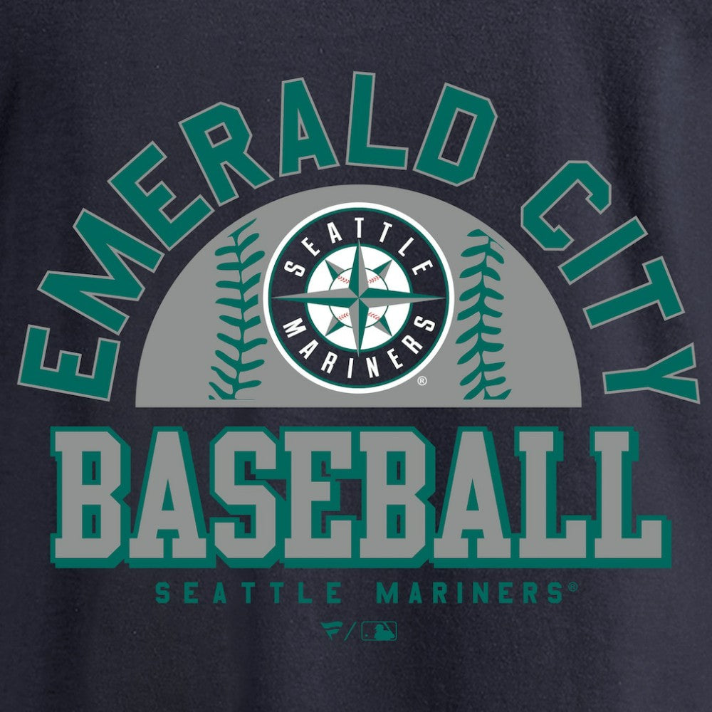Seattle Mariners Hometown Collection Cascadia Pullover Hoodie - Navy - MLB Online