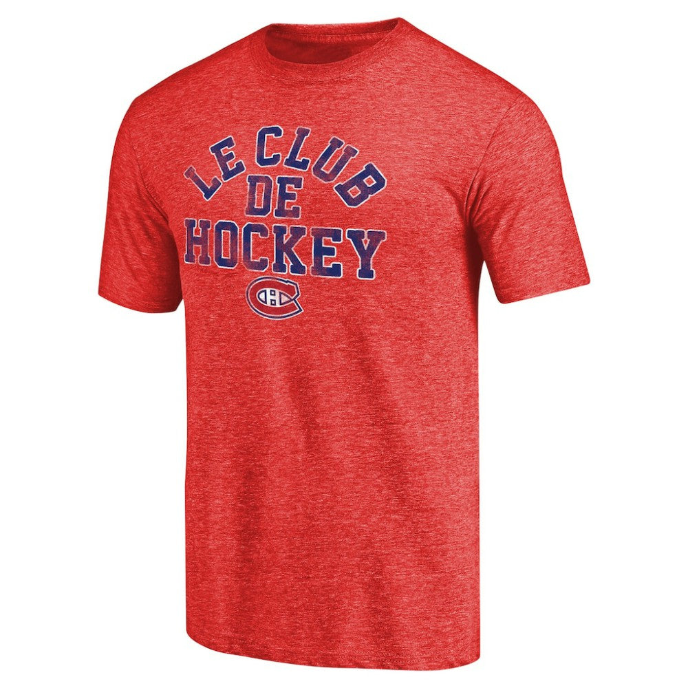 Montreal Canadiens Hometown Collection Le Club Tri-Blend T-Shirt - Red - NHL 2991658
