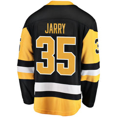 Tristan Jarry Pittsburgh Penguins Fanatics Home Breakaway Player Jersey - Black - NHL 2994944