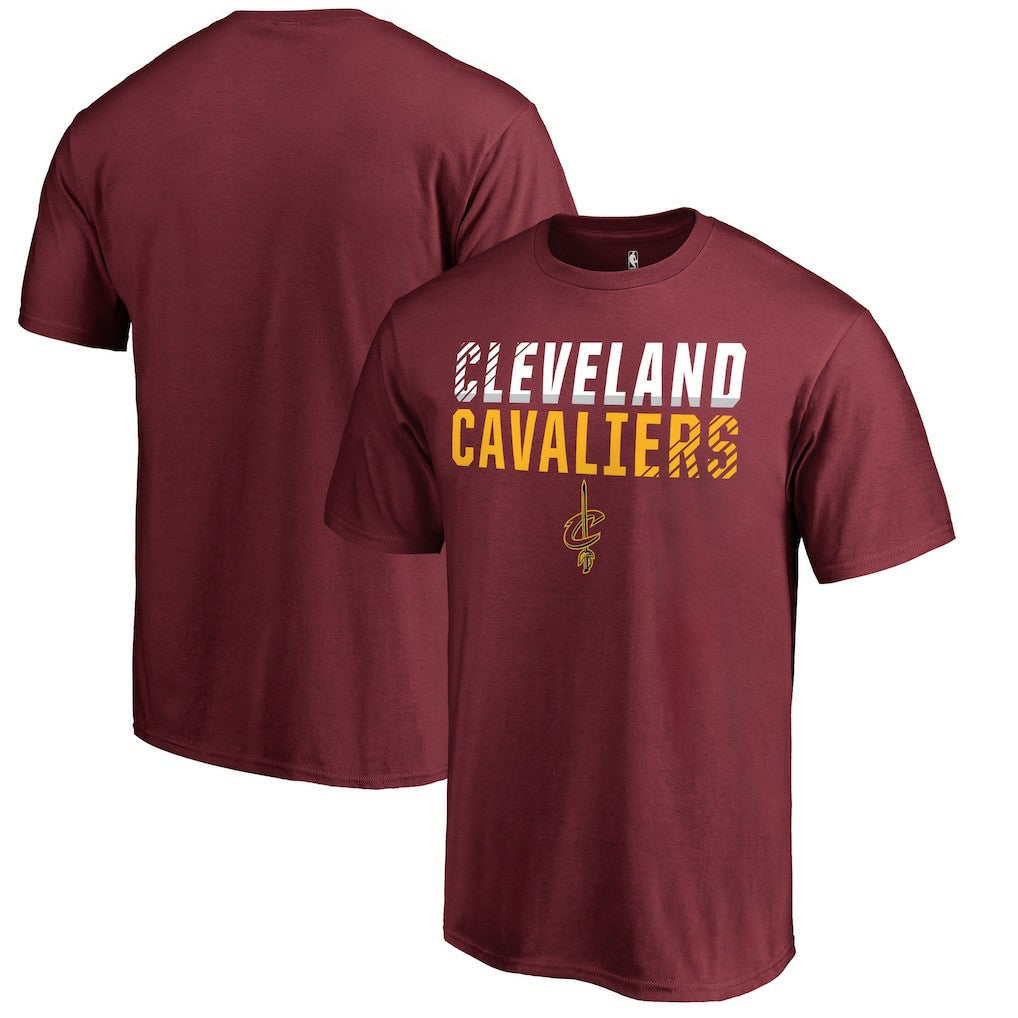 Cleveland Cavaliers Fade Out T-Shirt Wine