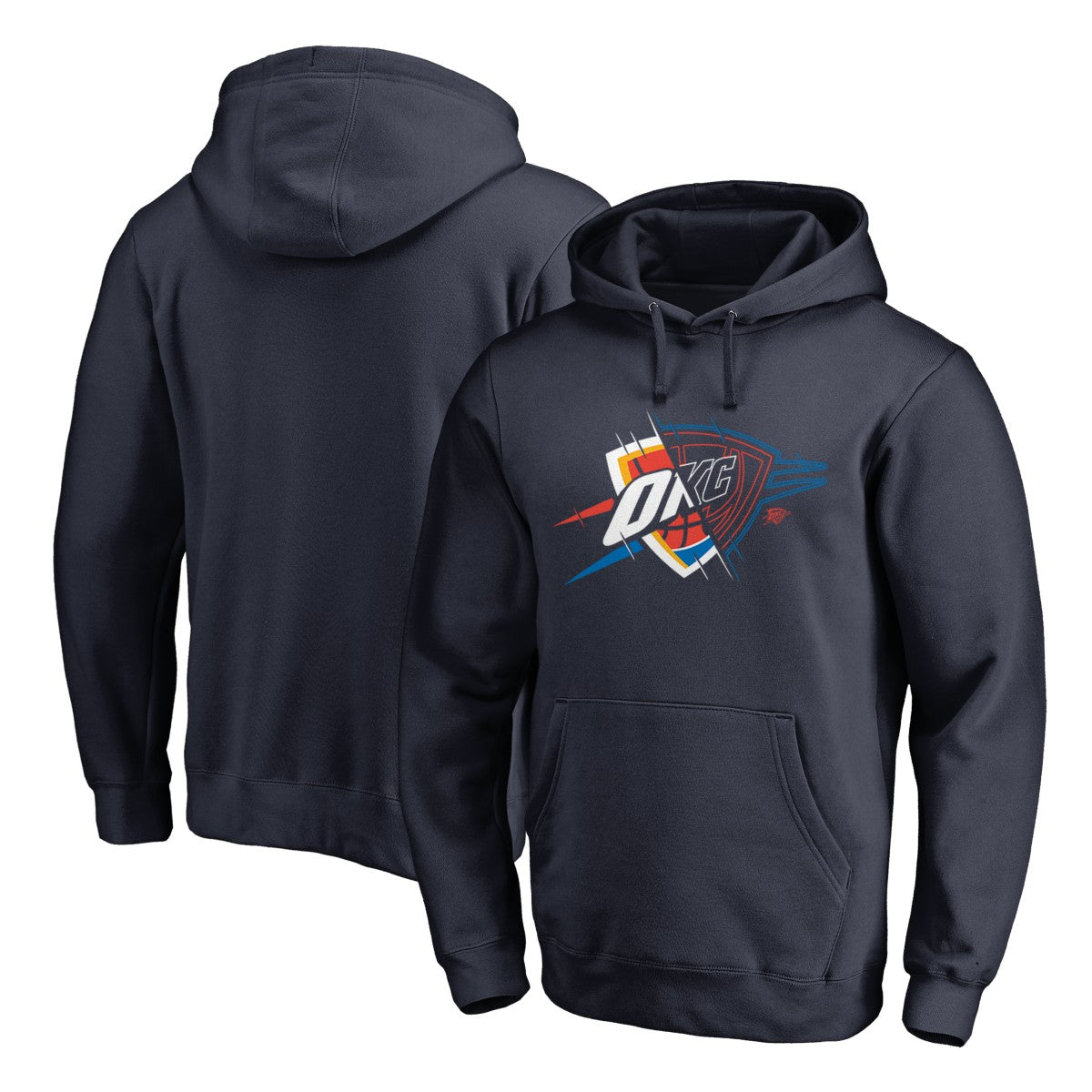 Oklahoma City Thunder X-Ray Pullover Hoodie Navy