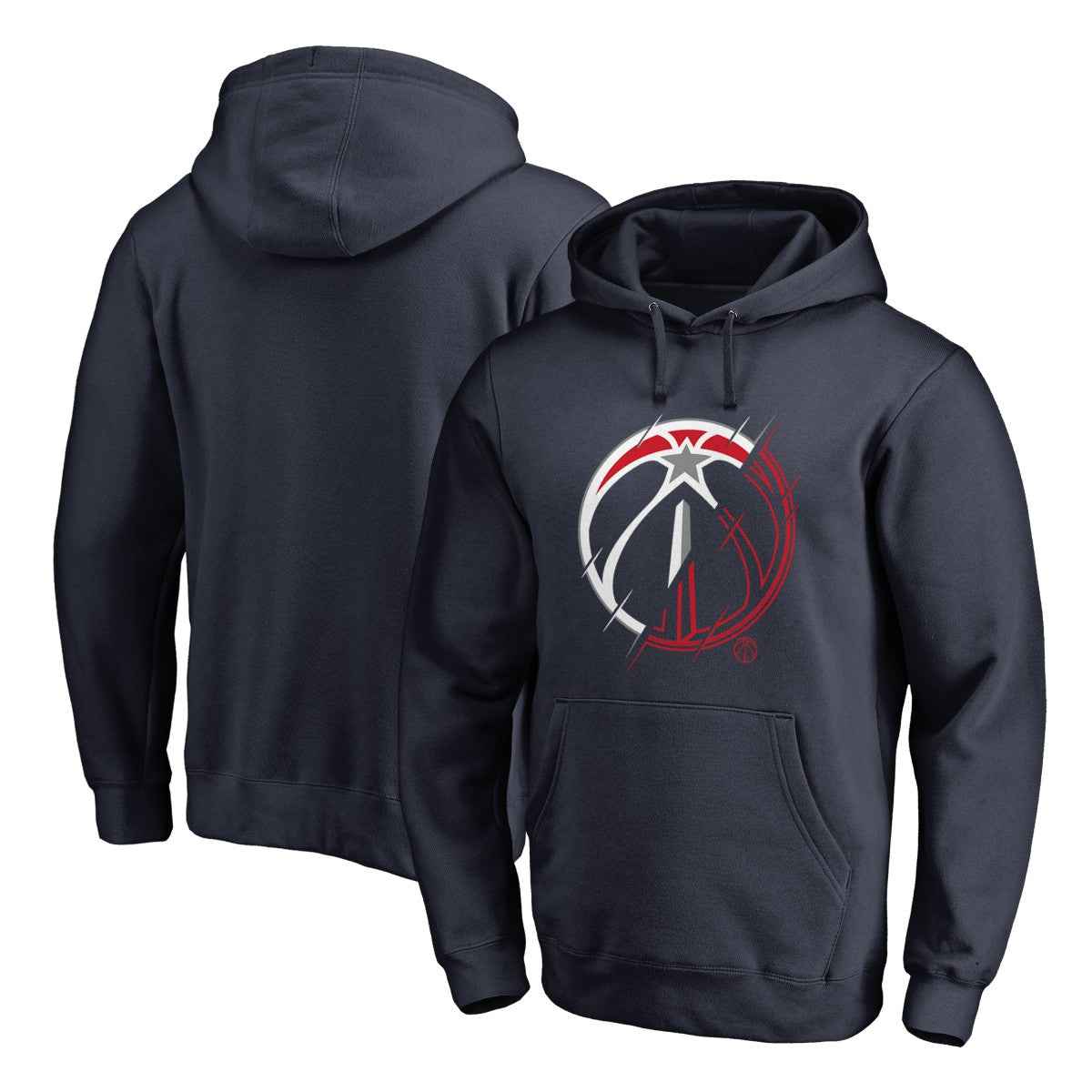 Washington Wizards X-Ray Pullover Hoodie Navy