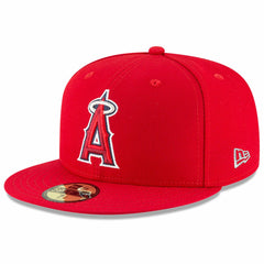 Los Angeles Angels New Era Game Authentic Collection On-Field 59FIFTY Fitted Hat - Red - New Era Lifestyle