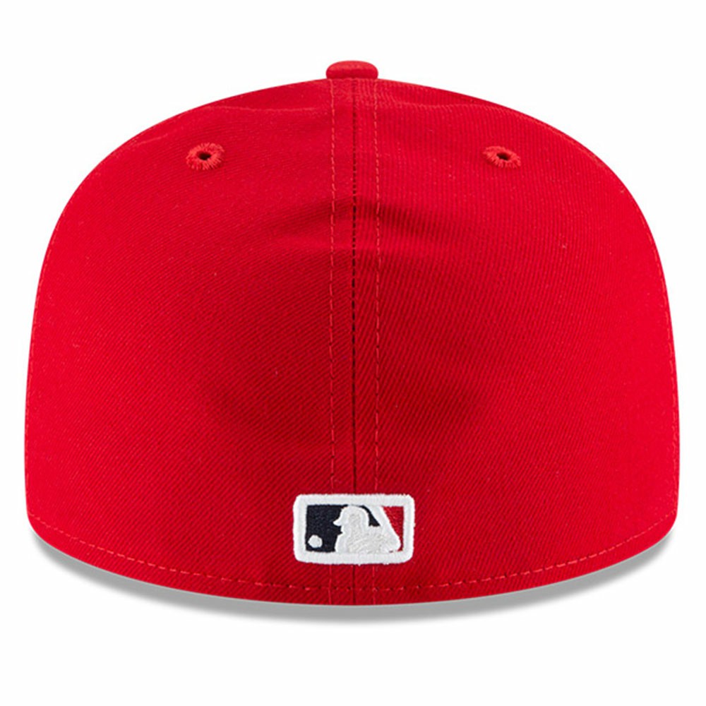 Los Angeles Angels New Era Game Authentic Collection On-Field 59FIFTY Fitted Hat - Red - New Era Lifestyle