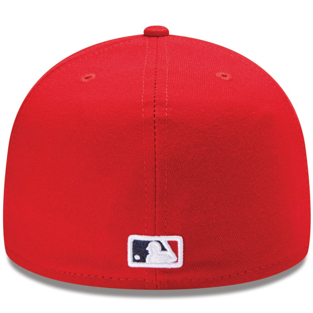 Los Angeles Angels New Era Alt Authentic Collection On-Field Low Profile 59FIFTY Fitted Hat - Red - New Era Online