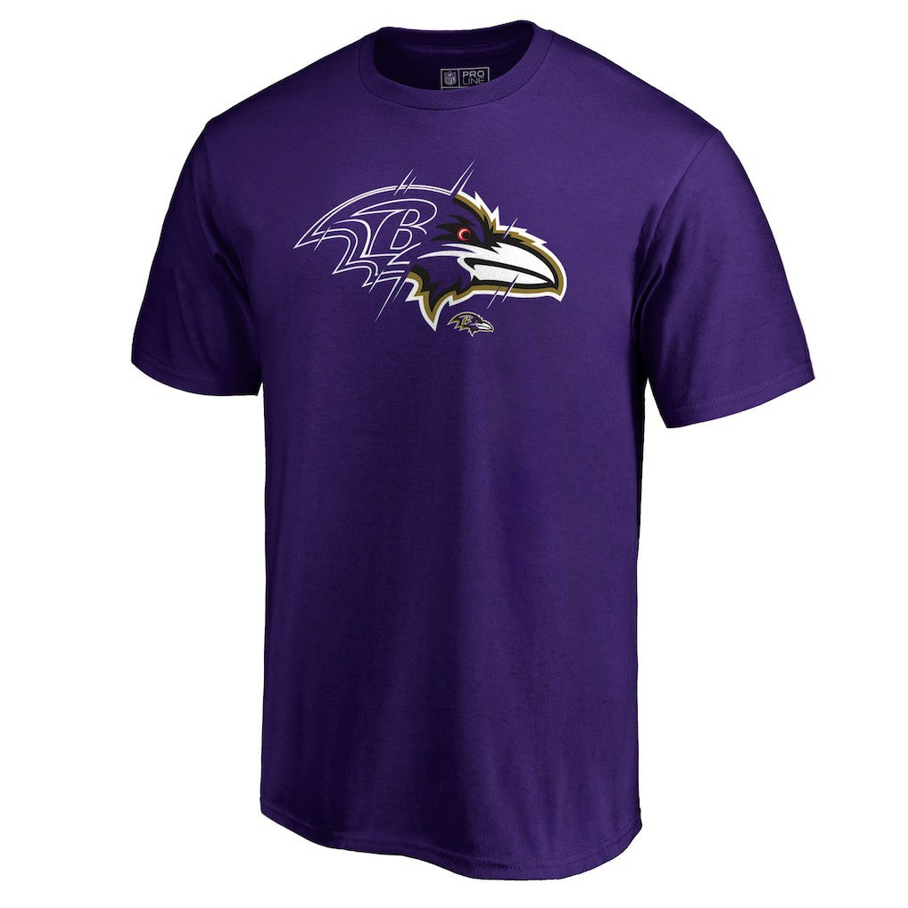 Baltimore Ravens X-Ray T-Shirt Purple