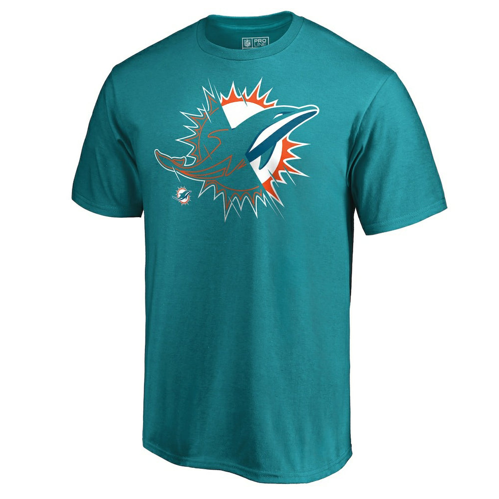 Miami Dolphins X-Ray T-Shirt Aqua