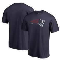 New England Patriots X-Ray T-Shirt Navy