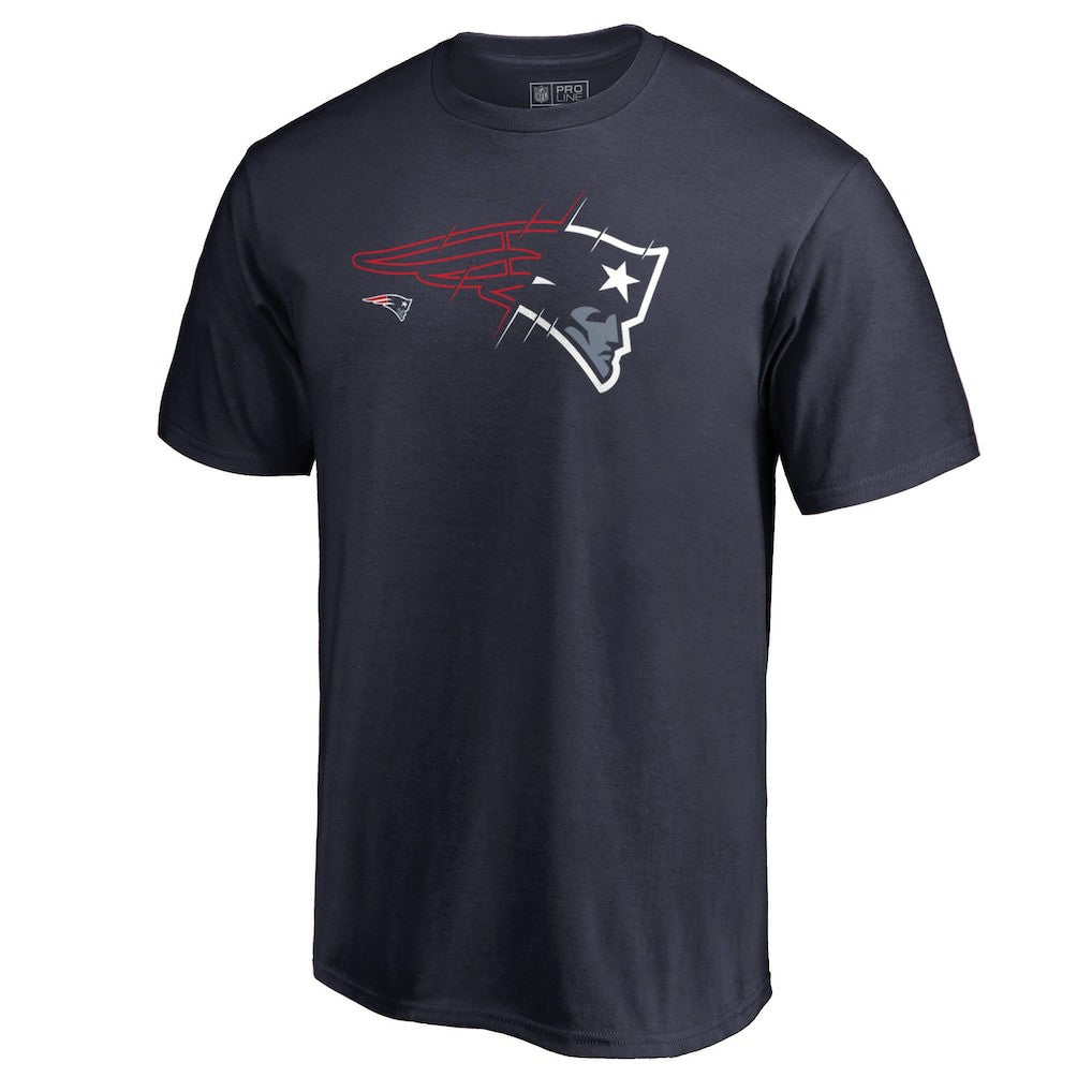New England Patriots X-Ray T-Shirt Navy