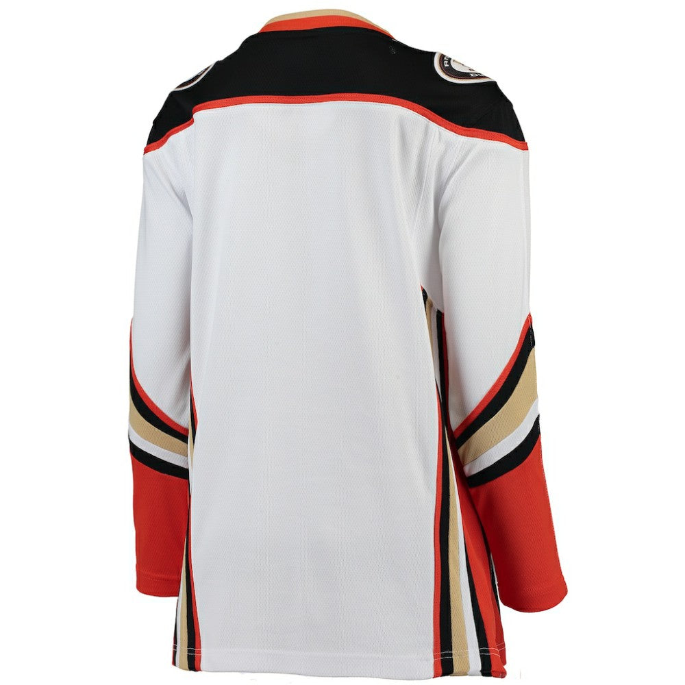 Anaheim Ducks Fanatics Women's Away Breakaway Jersey - White - NHL 3009271