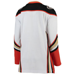 Anaheim Ducks Fanatics Women's Away Breakaway Jersey - White - NHL 3009271