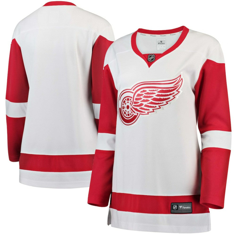 Detroit Red Wings Fanatics Women's Away Breakaway Jersey - White - NHL 3009281