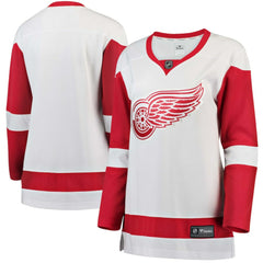 Detroit Red Wings Fanatics Women's Away Breakaway Jersey - White - NHL 3009281
