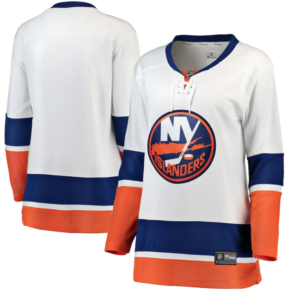 New York Islanders Fanatics Women's Away Breakaway Jersey - White - NHL 3009289