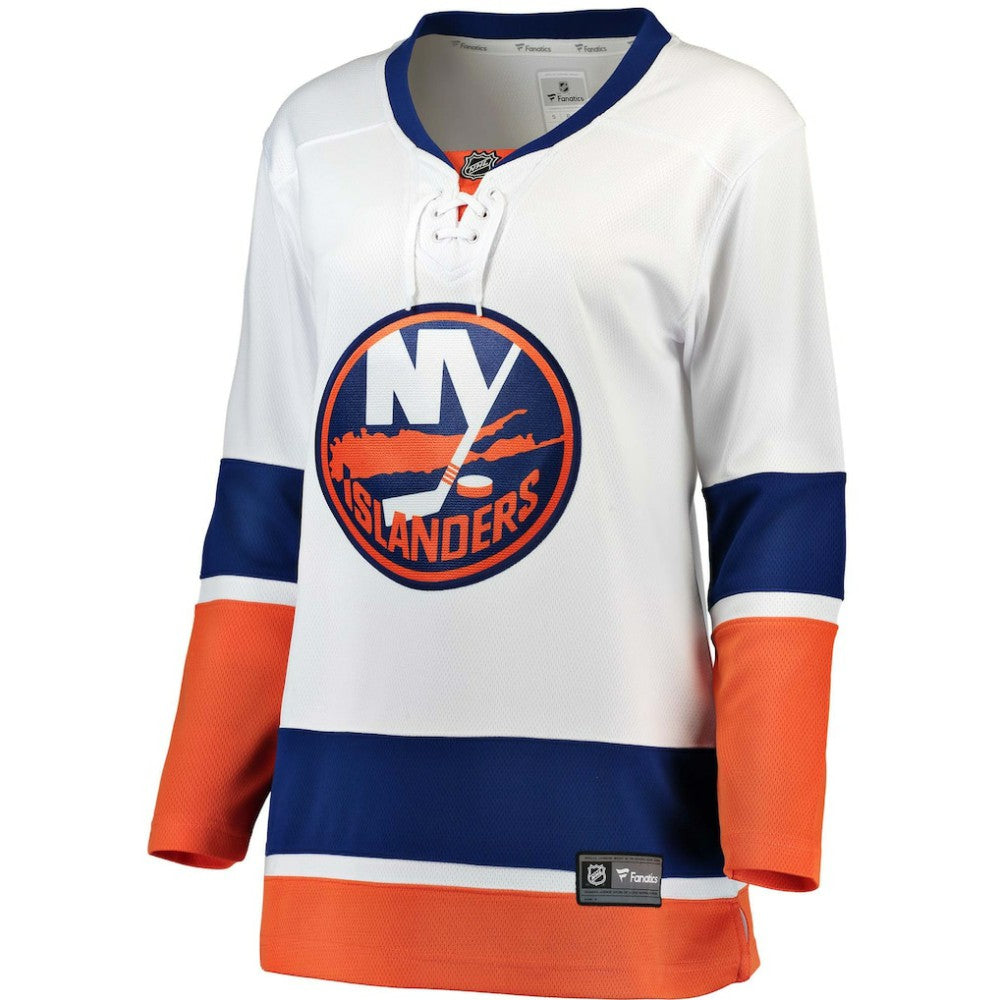 New York Islanders Fanatics Women's Away Breakaway Jersey - White - NHL 3009289