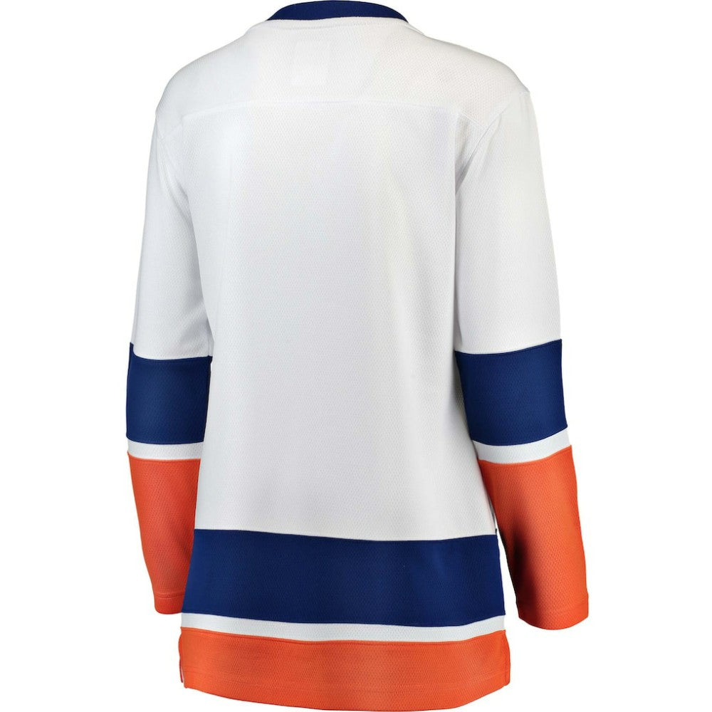 New York Islanders Fanatics Women's Away Breakaway Jersey - White - NHL 3009289