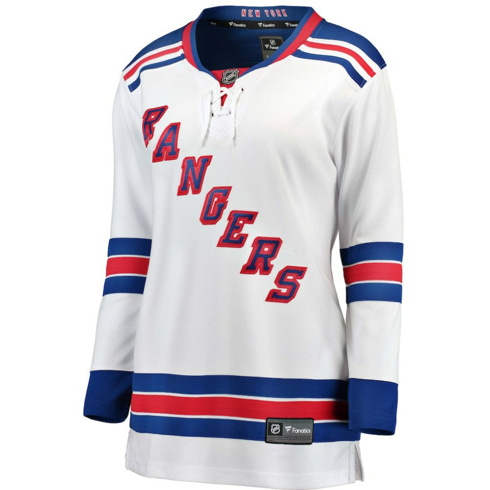 New York Rangers Fanatics Women's Away Breakaway Jersey - White - NHL 3009290
