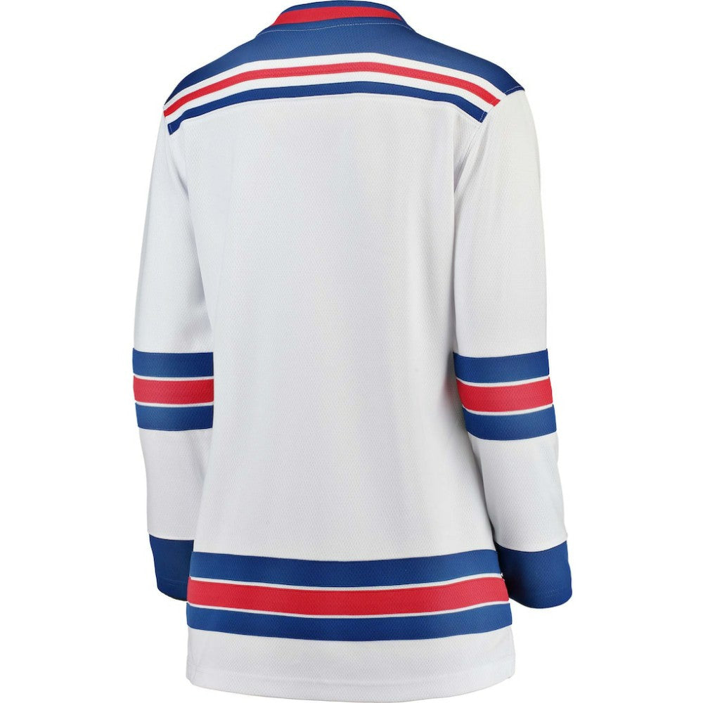 New York Rangers Fanatics Women's Away Breakaway Jersey - White - NHL 3009290
