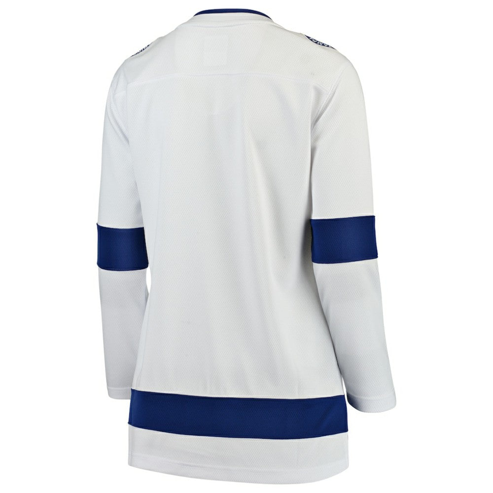 Tampa Bay Lightning Fanatics Women's Away Breakaway Jersey - White - NHL 3009296