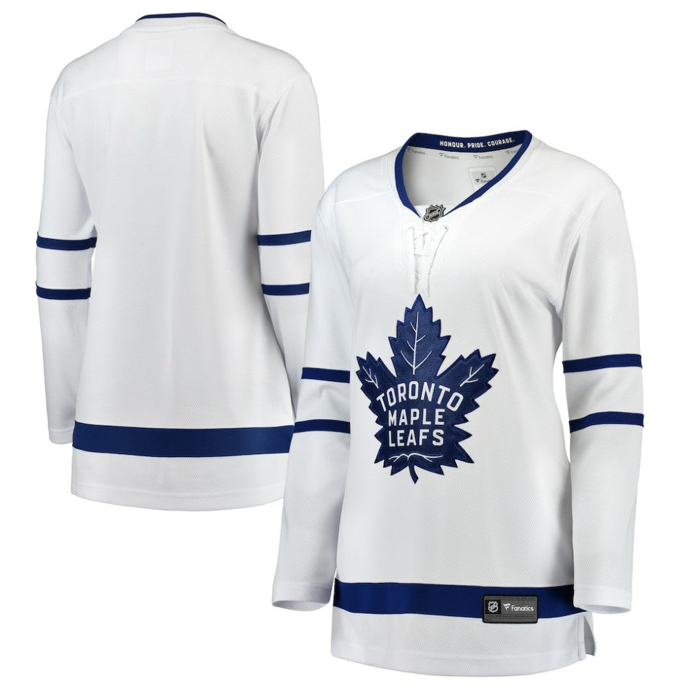 Toronto Maple Leafs Fanatics Women's Away Breakaway Jersey - White - NHL 3009297