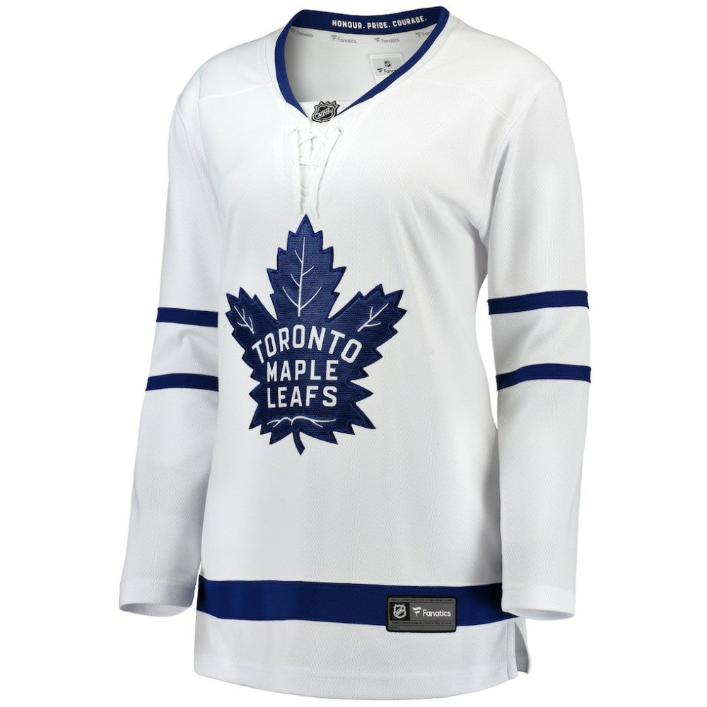 Toronto Maple Leafs Fanatics Women's Away Breakaway Jersey - White - NHL 3009297