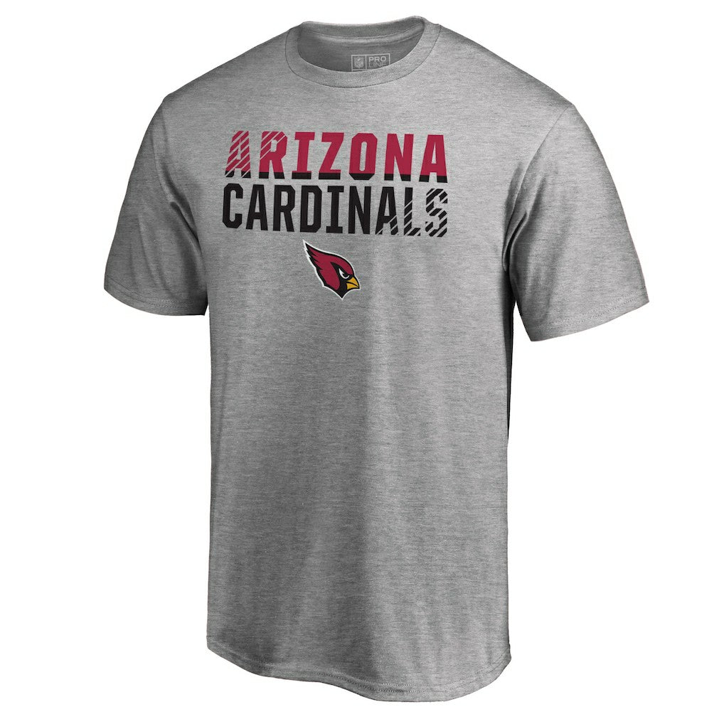 Arizona Cardinals Iconic Collection Fade Out T-Shirt Ash