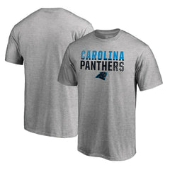 Carolina Panthers Iconic Collection Fade Out T-Shirt Ash