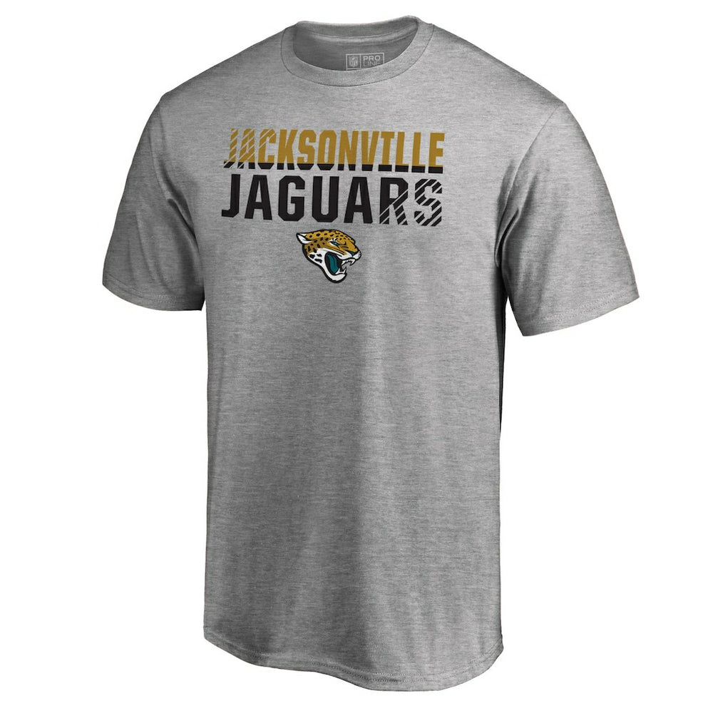 Jacksonville Jaguars Iconic Collection Fade Out T-Shirt Ash