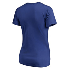 Kansas City Royals Women's Script Assist V-Neck T-Shirt - Royal - MLB Online