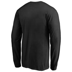Cincinnati Bengals Iconic Collection On Side Stripe Long Sleeve T-Shirt Black