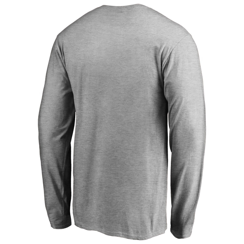Green Bay Packers Iconic Collection On Side Stripe Long Sleeve T-Shirt Ash
