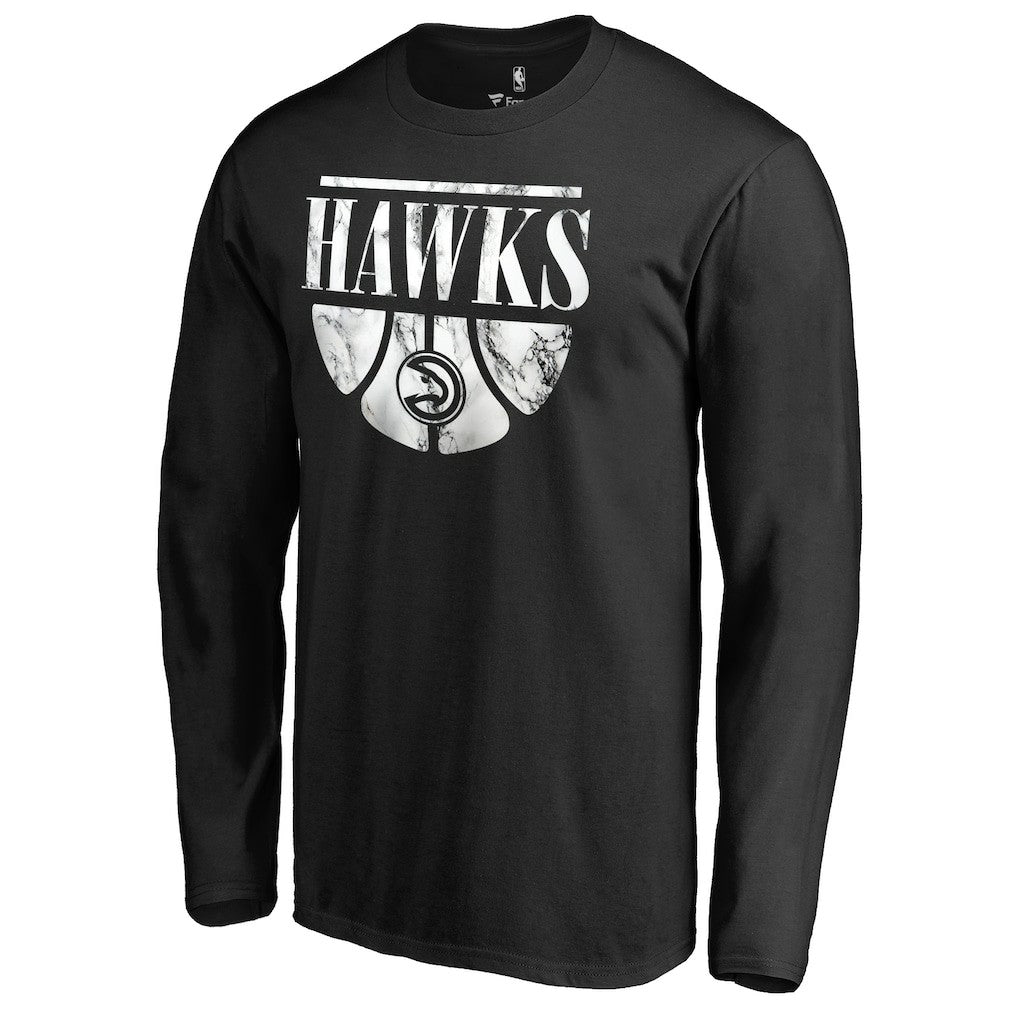 Atlanta Hawks Buckets Long Sleeve T-Shirt Black