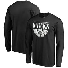 New York Knicks Buckets Long Sleeve T-Shirt Black