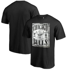 Chicago Bulls Black Court Vision T-Shirt