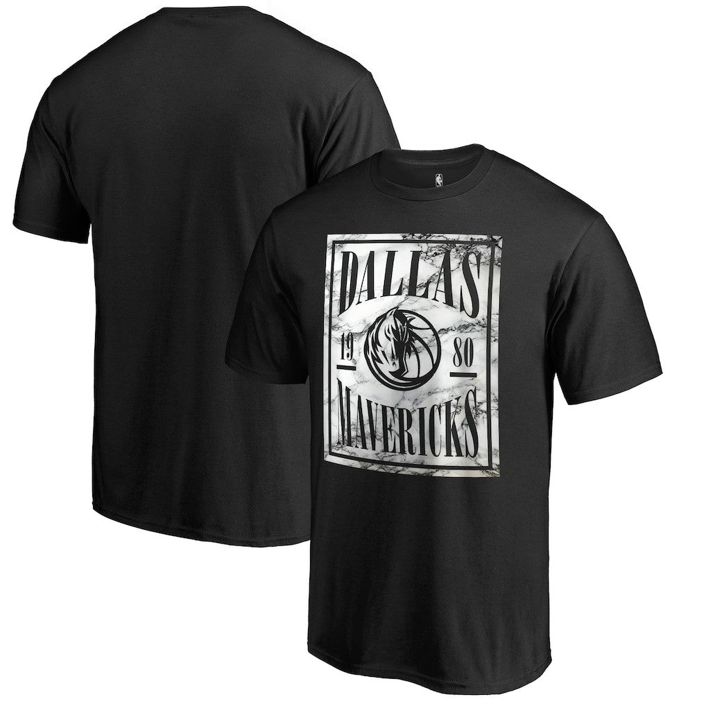 Dallas Mavericks Black Court Vision T-Shirt