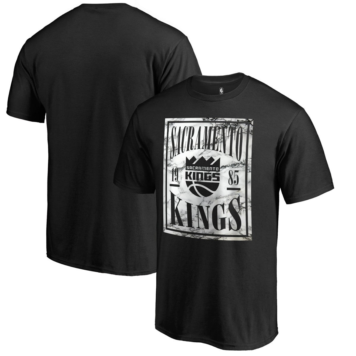 Sacramento Kings Black Court Vision T-Shirt