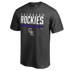 Colorado Rockies Win Stripe T-Shirt - Ash - MLB Sale