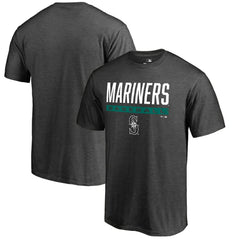 Seattle Mariners Win Stripe T-Shirt - Ash - MLB Lifestyle