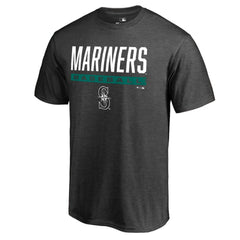 Seattle Mariners Win Stripe T-Shirt - Ash - MLB Lifestyle