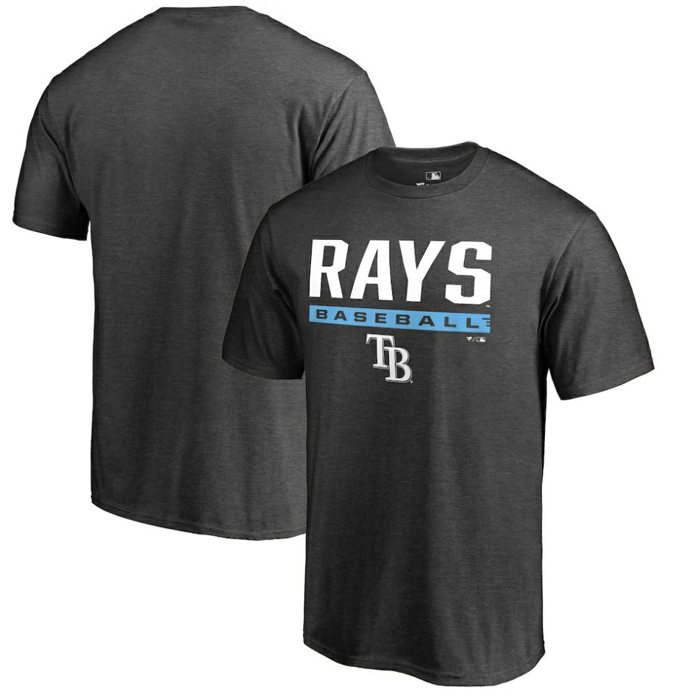 Tampa Bay Rays Win Stripe T-Shirt - Ash - MLB Online