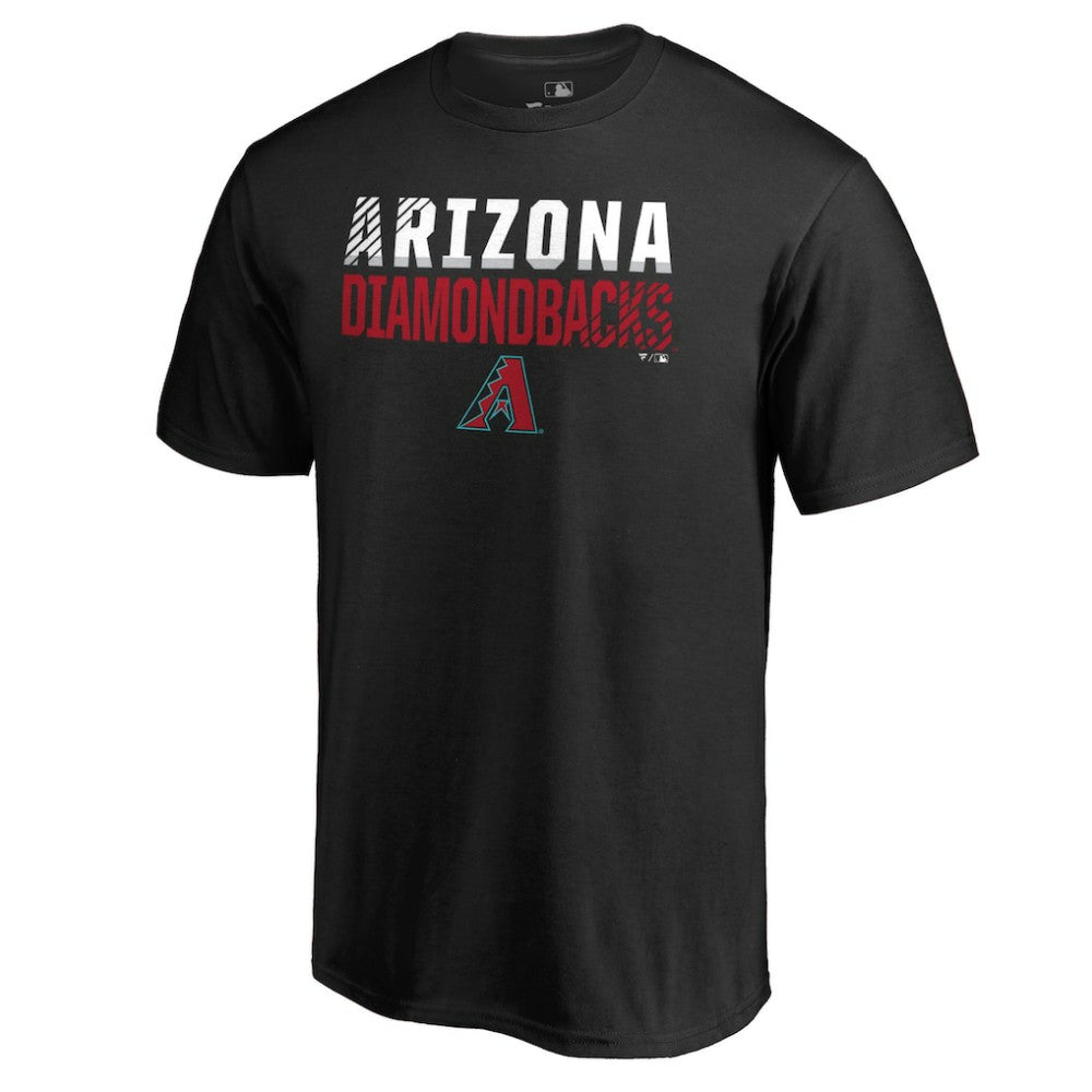 Arizona Diamondbacks Fade Out T-Shirt - Black - MLB Lifestyle