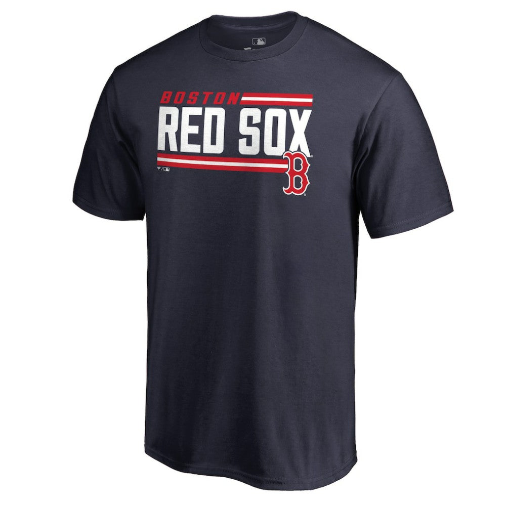 Boston Red Sox Onside Stripe T-Shirt - Navy - MLB Online