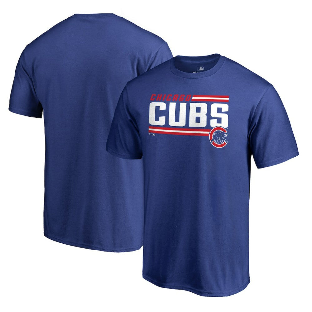 Chicago Cubs Onside Stripe T-Shirt - Royal - MLB on Sale