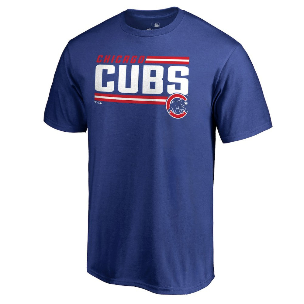 Chicago Cubs Onside Stripe T-Shirt - Royal - MLB on Sale